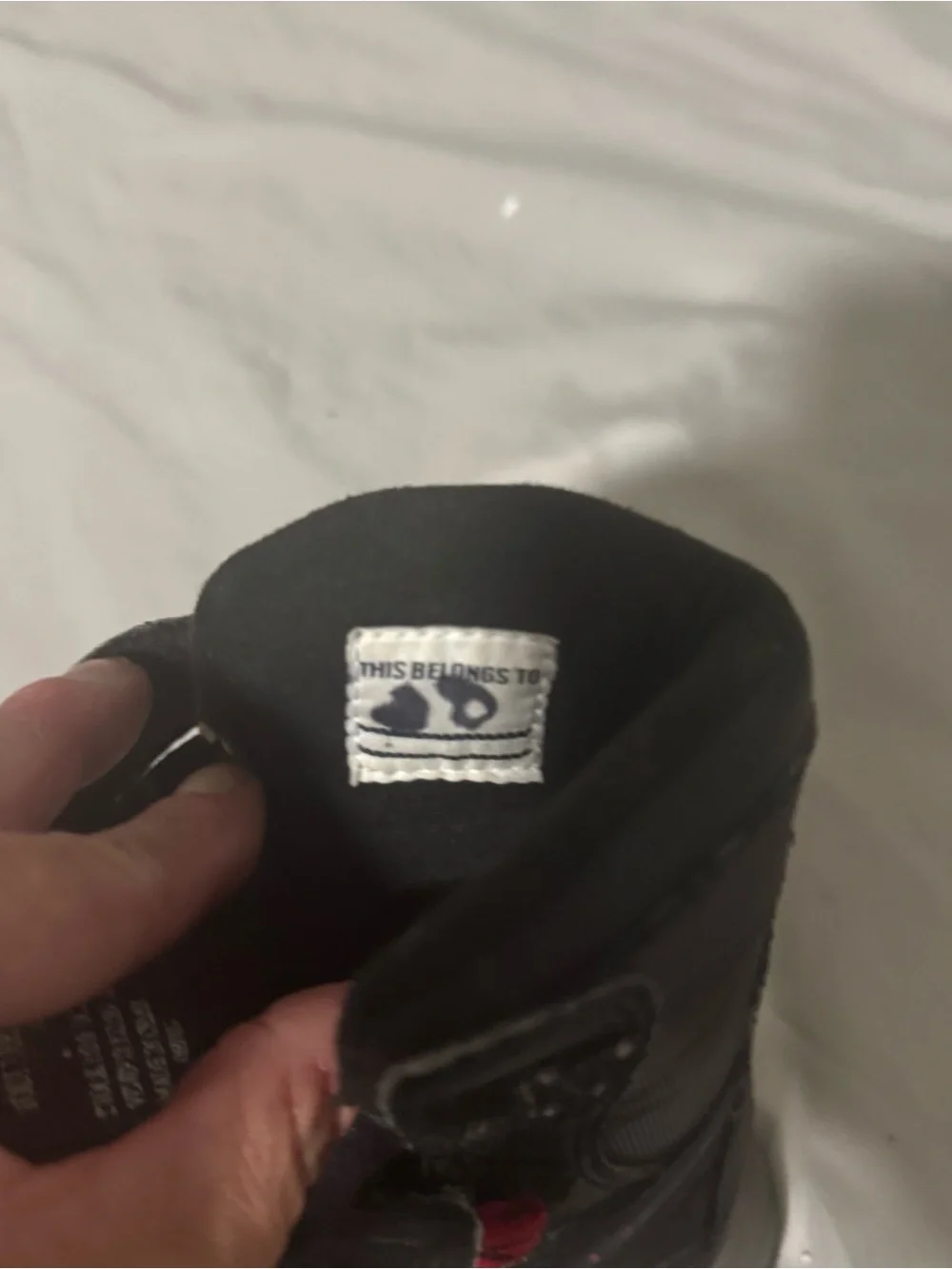L.L. Bean Kids' Black & Red Snow Boot